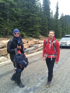 Andrew and Stefan - Hiking Bierstadt and Evans 